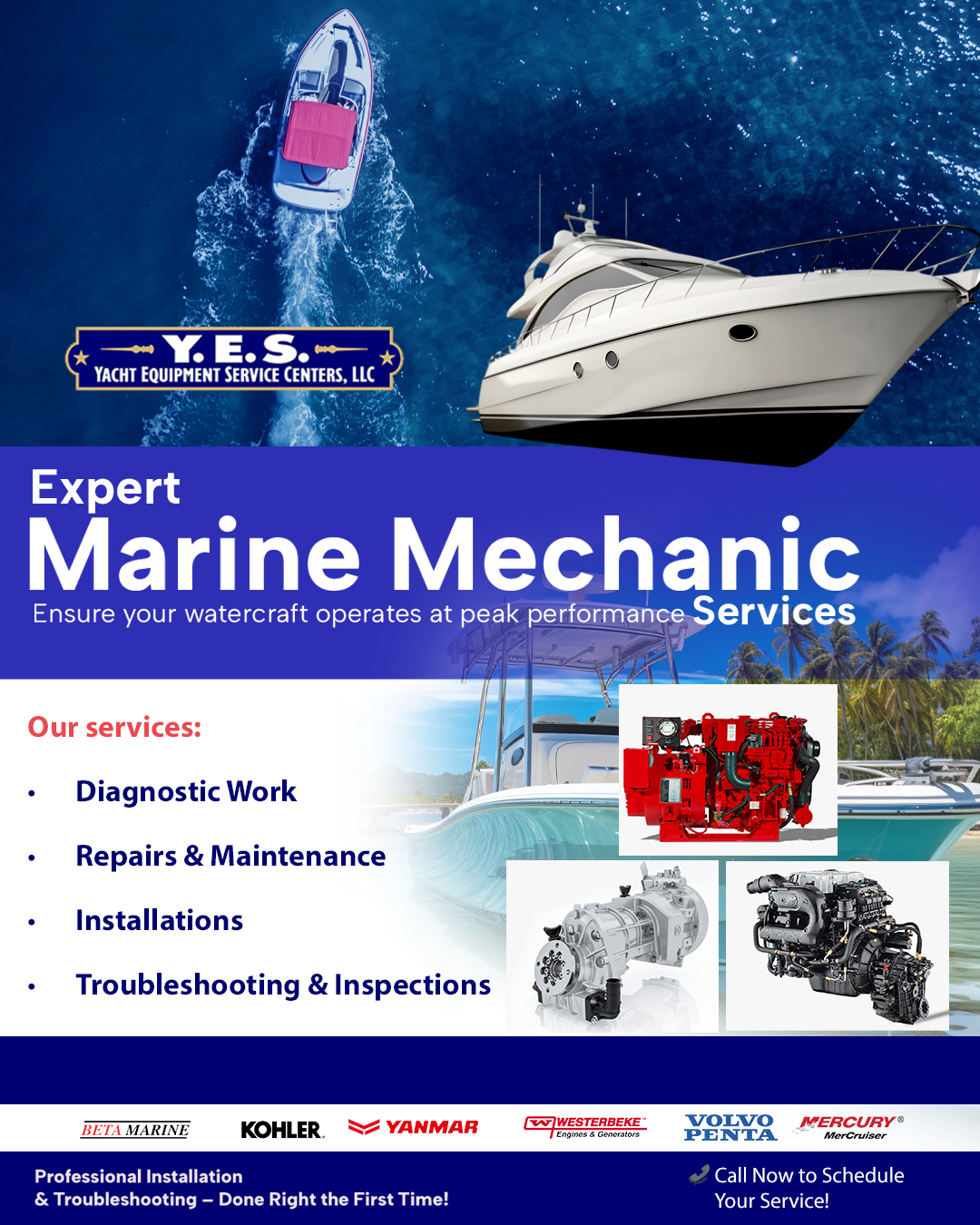 Kemah's Expert Marine Mechanical Services Yescenters